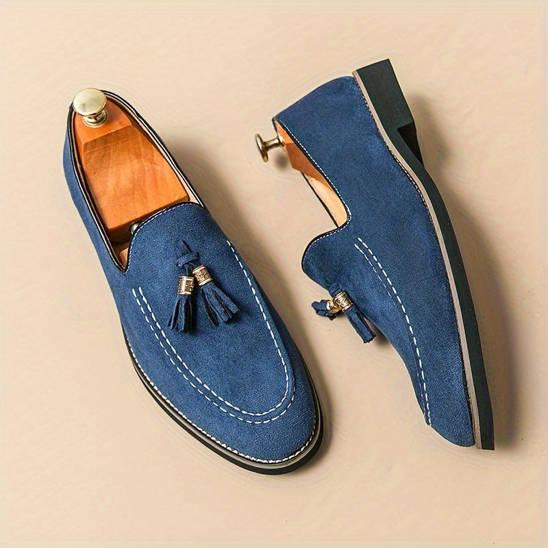 Classic Tassel Suede Loafers