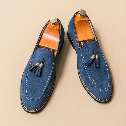 Classic Tassel Suede Loafers