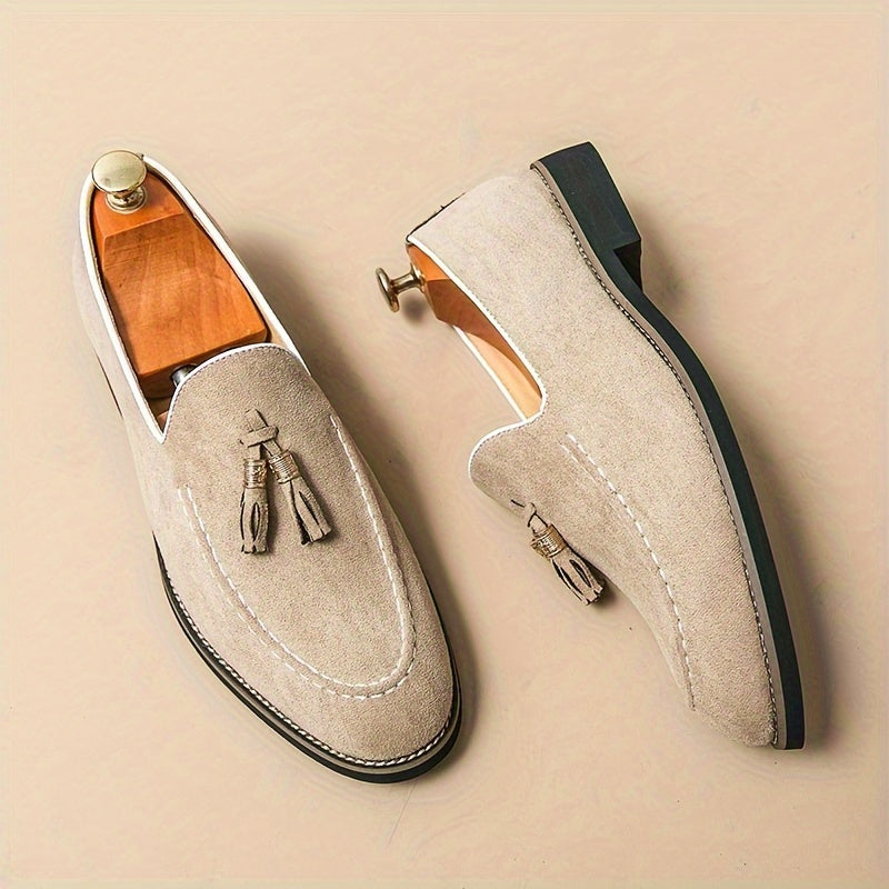 Classic Tassel Suede Loafers